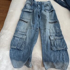 Alice + Olivia Light Blue Denim Jeans